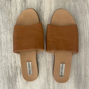 Tan Leather Steve Madden Karolyn Sandal